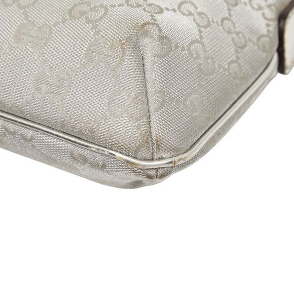 Web Strap Messenger Bag Gg Canvas Small #199496G53B - Picture 4 of 8